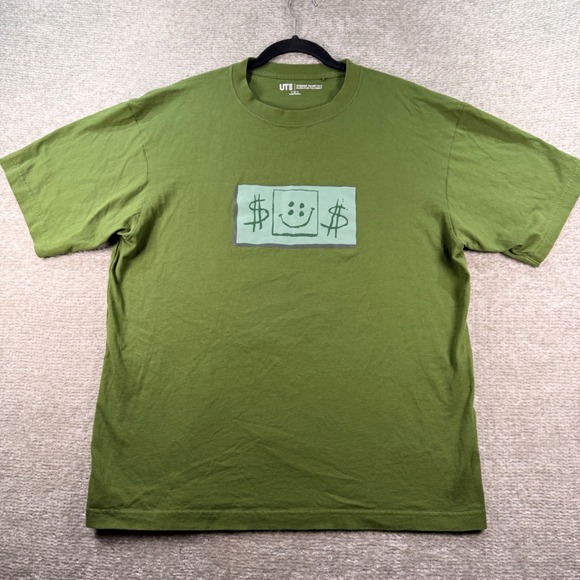 Uniqlo Other - Uniqlo CPFM SpongeBob SquarePants T-Shirt 100% Cotton Medium Green Streetwear